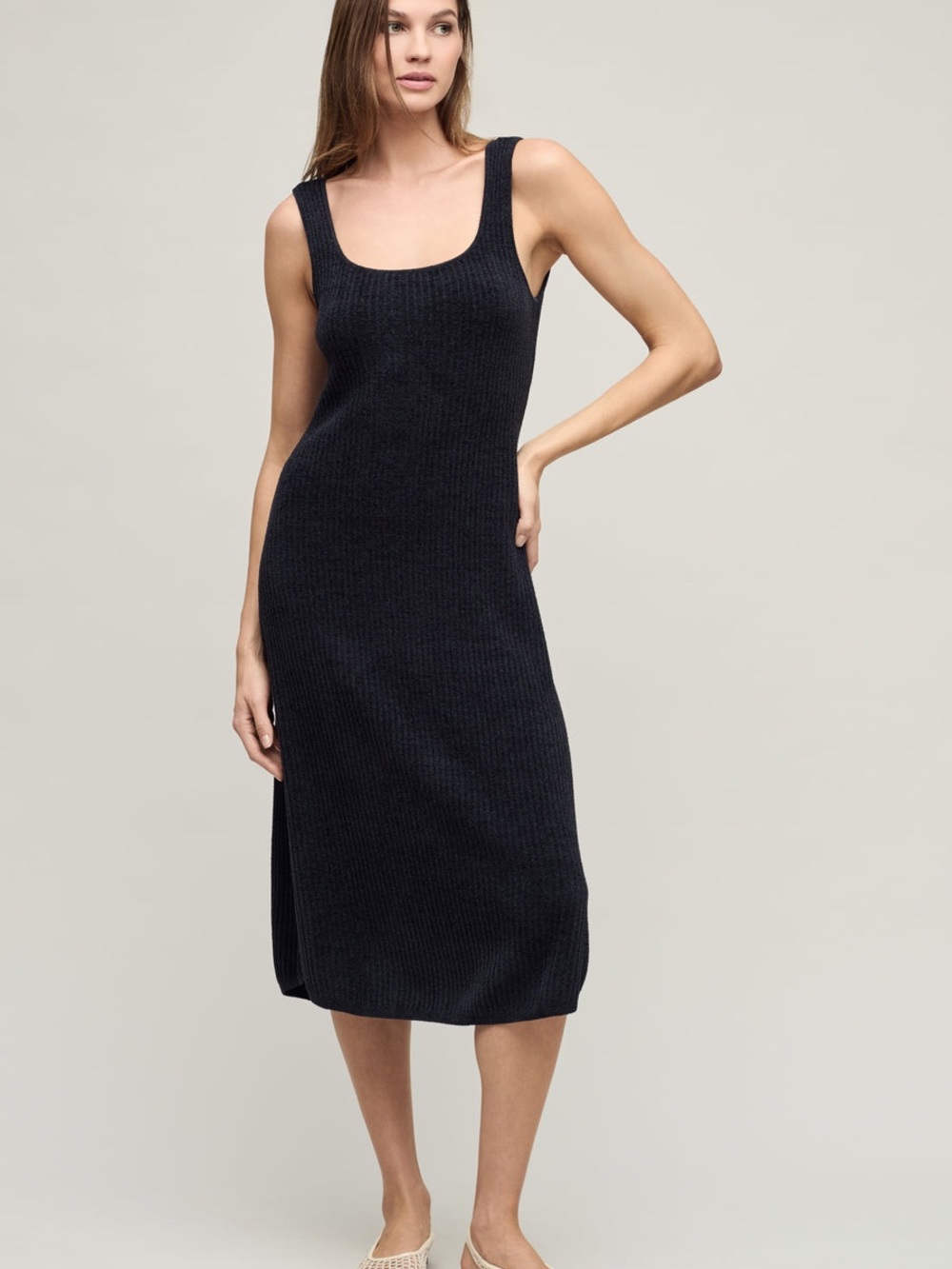 Cozy Chic Ultra Lite Rib Midi Dress